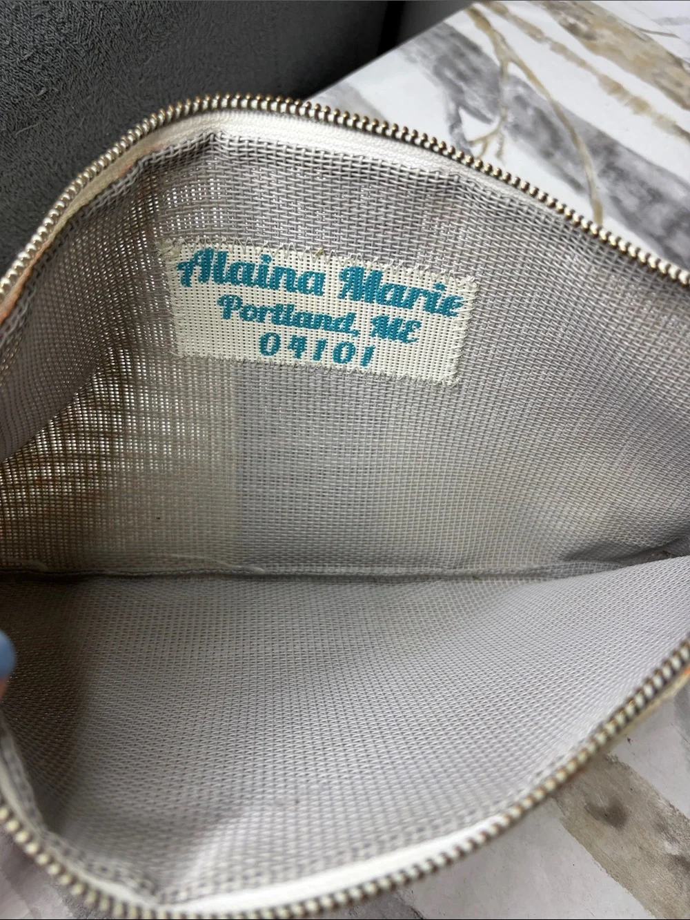 Alaina Marie Portland Maine Large Pouch
